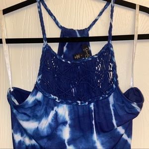 Jessica Simpson Tie-Dye Maxi Dress